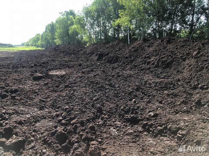 Плодородный грунт, чернозем, торф