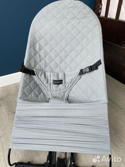 Шезлонг детский кресло-качалка для новорожденных