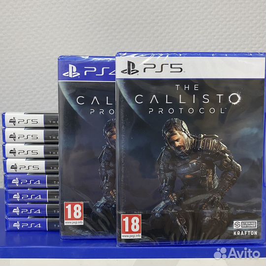 Диски PS5 и PS4 The Callisto Protocol (новые)