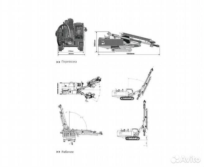 Гидравлическая буровая установка mesda SD-60