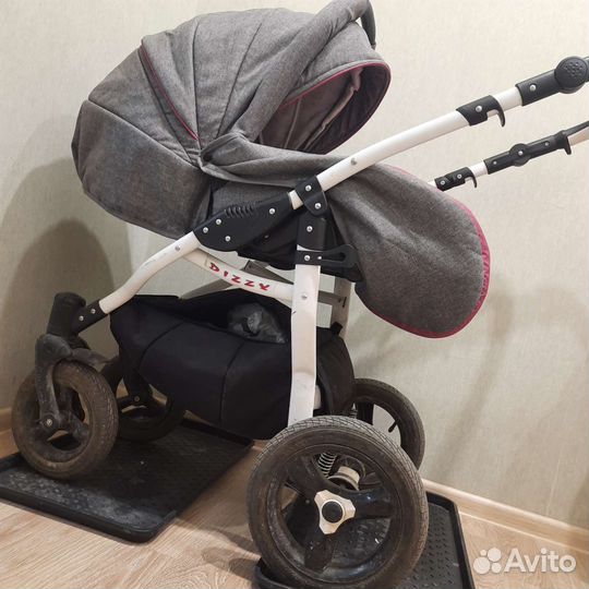 Коляска 2 в 1 babyton dizzy pink