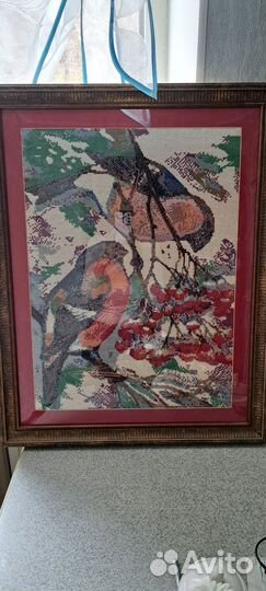 Картина вышитая крестиком