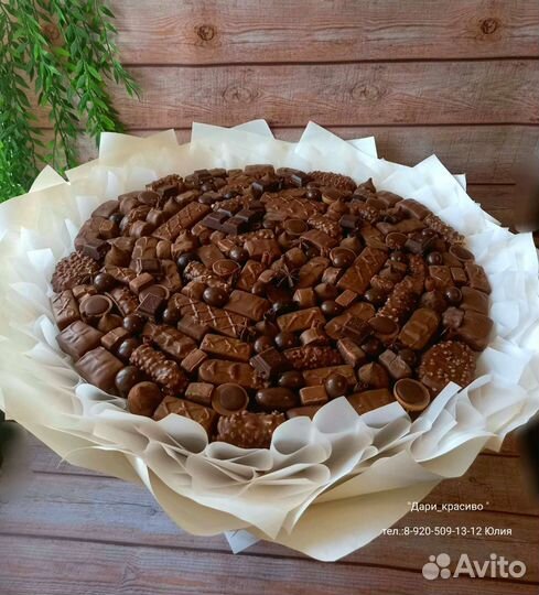 Букет из конфет. Съедобные букеты