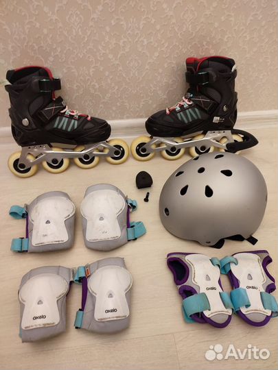 Детские ролики и защита