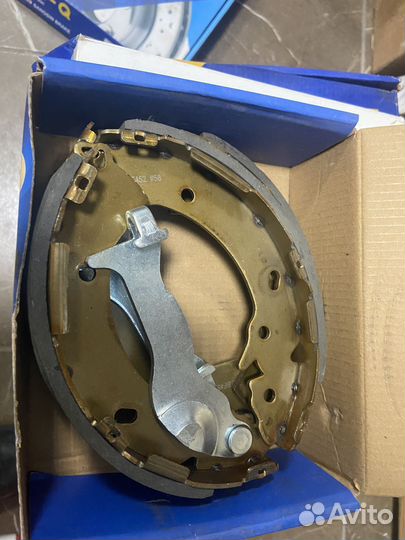 Колодки барабанного тормоза hyundai solaris