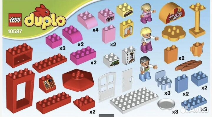 Lego duplo 10587 кафе