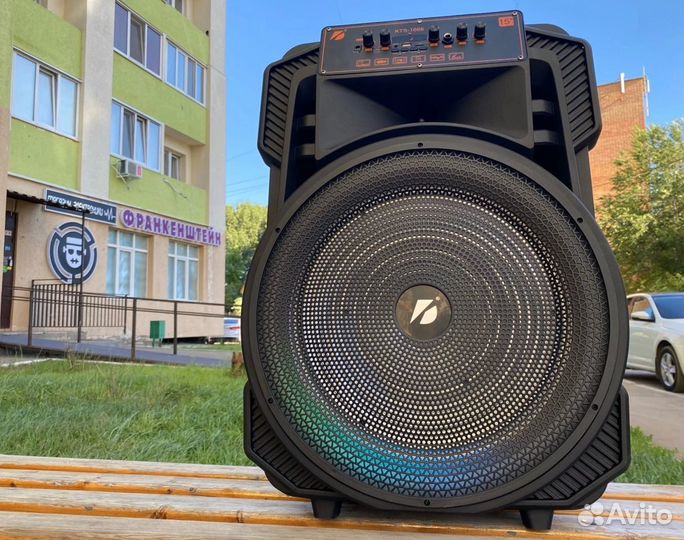 Колонка большая переносная KTS 120w