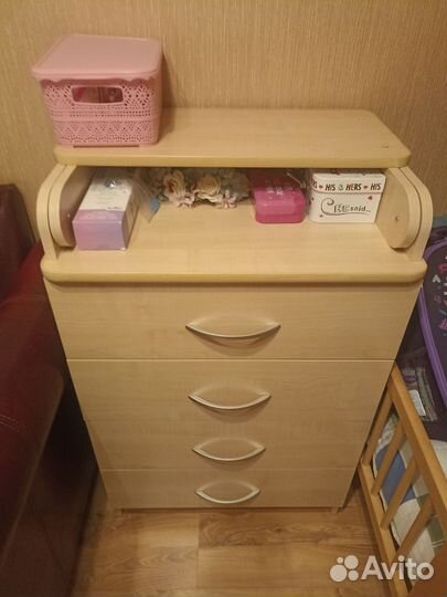 Комод с пеленальным столиком