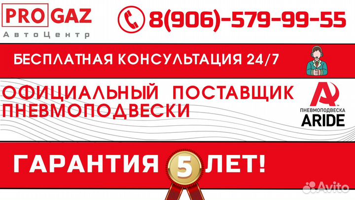 Пневмоподвеска на заднюю ось, Foton Auman 10хх