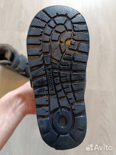 Ботинки демисезонные для мальчика 26