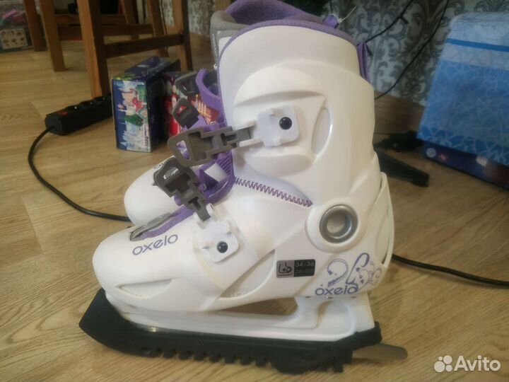 Коньки для девочки раздвижные