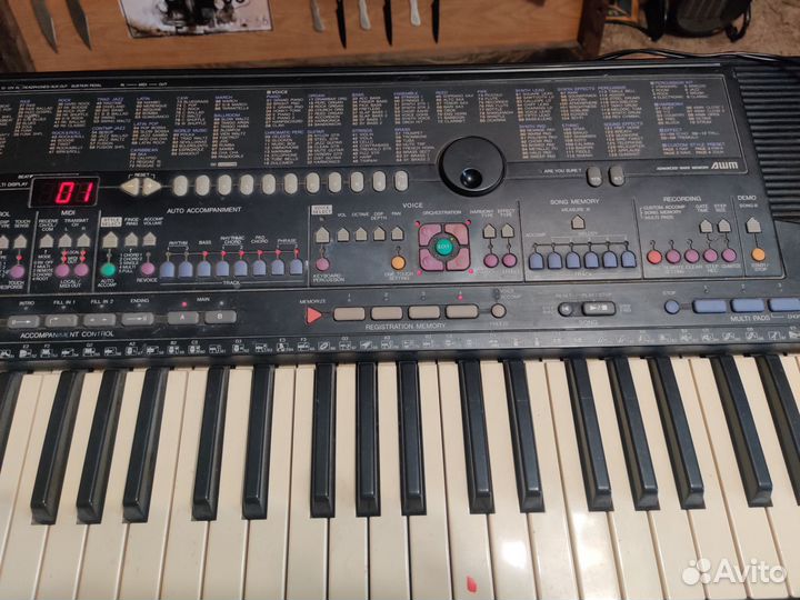 Yamaha PSR-510 под ремонт или запчасти