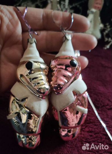 Новогодние ёлочные игрушки СССР