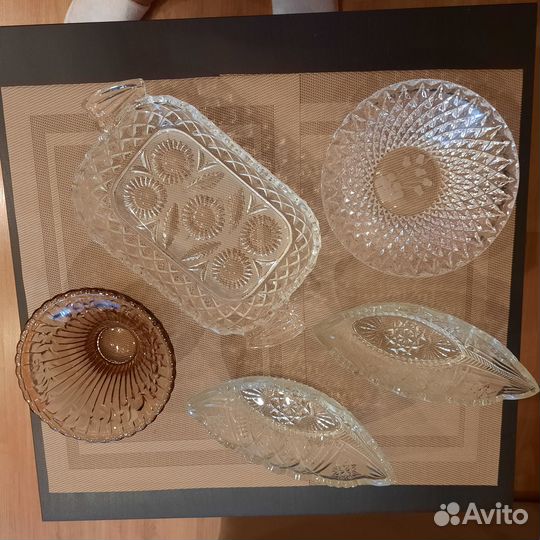 Салатник хрустальный