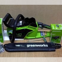 Цепная пила Greenworks GD40CS18 2005807UH, Москва