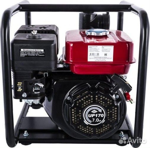 Мотопомпа бензиновая DDE PH50 для слабозагрязненной воды, высоконапорная