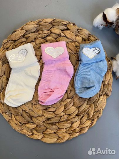 Носочки для новорожденного
