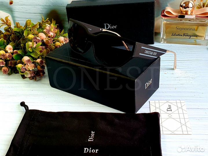 Солнцезащитные очки женские Dior полный комплект