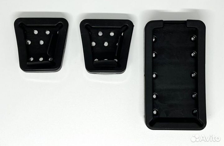 Накладки на педали для Haval, МКПП, серебро