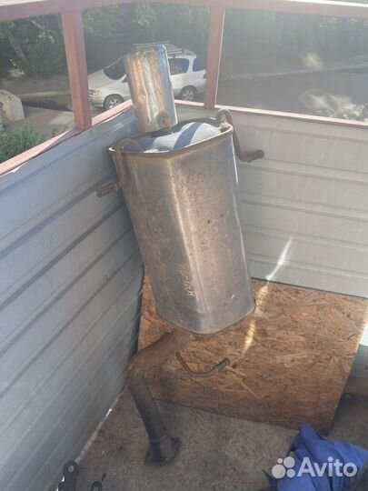 Банка глушителя subaru forester sg5