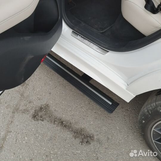 Электропороги на Mercedes Benz GLE