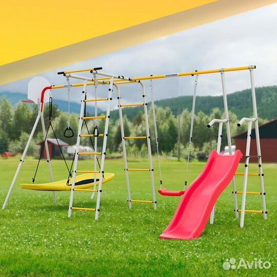 Детский спортивный комплекс Лесная поляна-3PRO №73