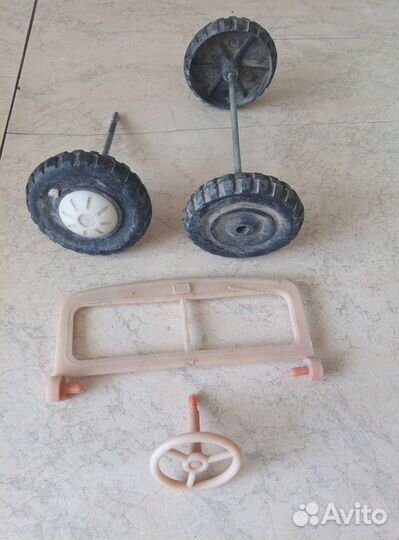 Игрушки Машинки СССР. Запчасти. Виллис 30 см