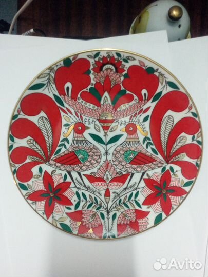 Тарелка настенная. лфз. 