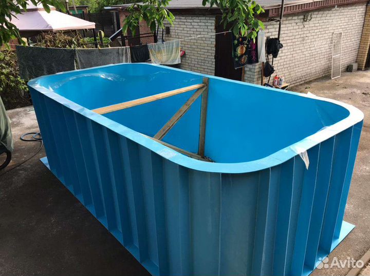 Бассейн из полипропилена
