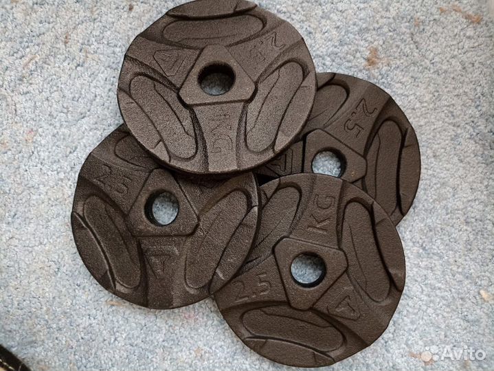 Блины Torneo для штанги, гантели