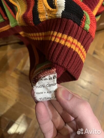 Яркий кислотный свитер а-ля Сооgi