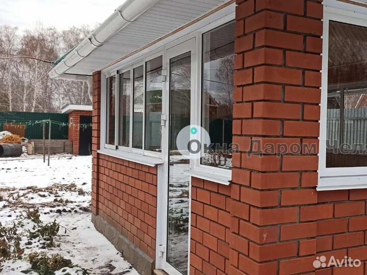 Окна в беседку