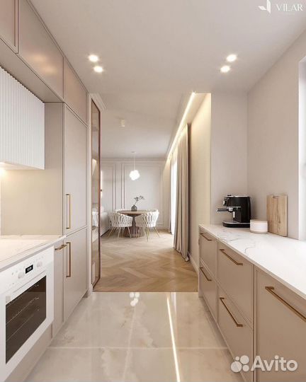 Современный кухонный гарнитур