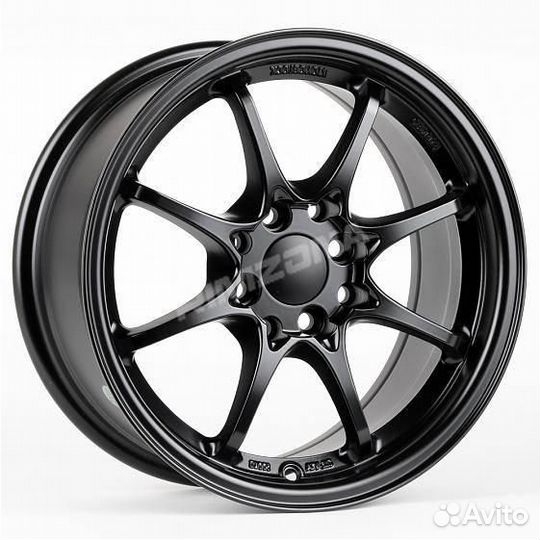 Литой диск rays R15 4x100/4x114.3. Примерка колес