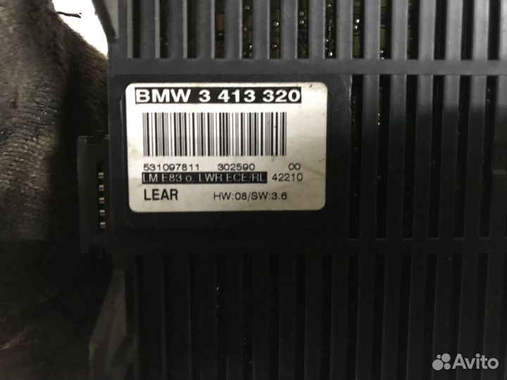 Блок света BMW X3 Е83