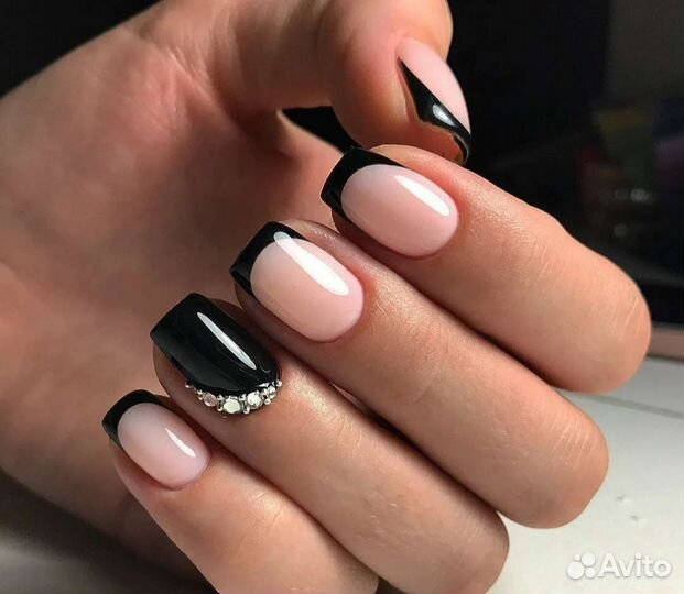 Гелевое Наращивание ногтей