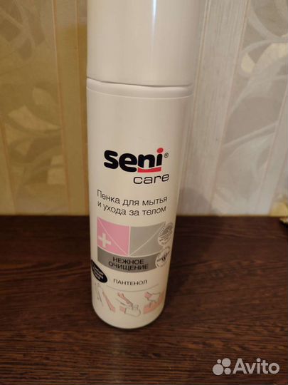 Пенка, шампунь - пенка Seni для лежачих больных