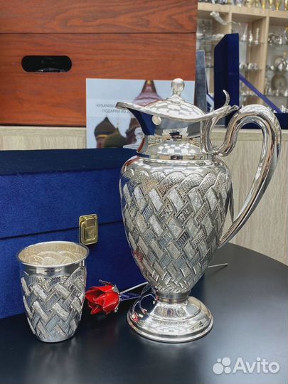 Кувшин из серебра 925 пробы