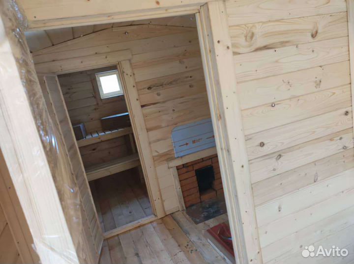 Мобильная баня 6-м