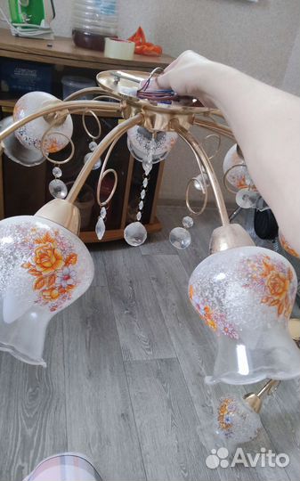 Люстры бу