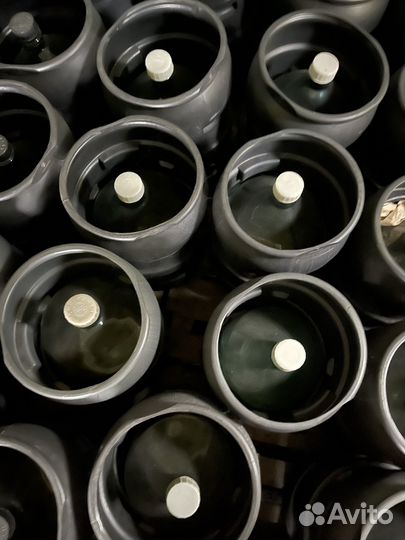 Бутыль стеклянный 20 литров с обрешеткой