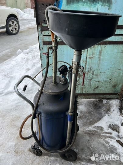 Установка для слива масла