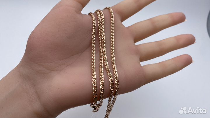 Золотая цепочка нонна 50