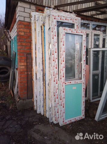 Двери окна пластиковые бу