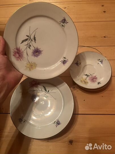 Тарелки гдр винтаж