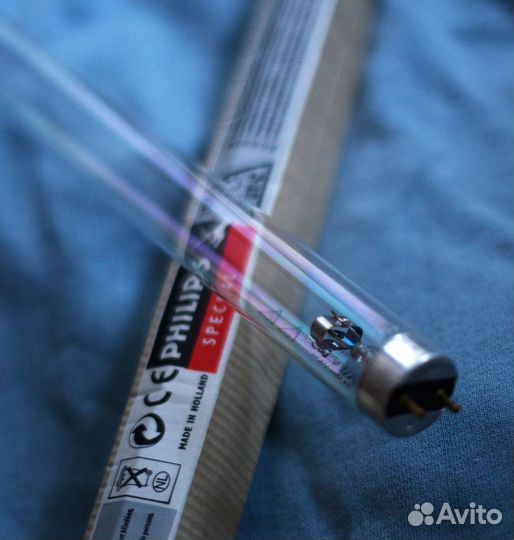 Philips G15T8 UV-C кварцевая газоразрядная лампа