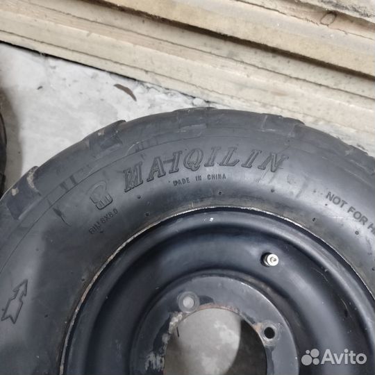 Резина для квадроцикла в сборе r8