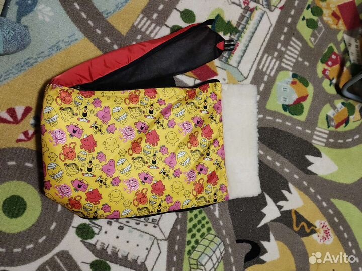 Теплый конверт в санки