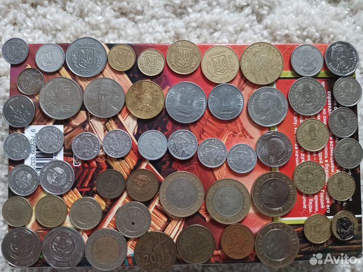 Набор иностранных монет