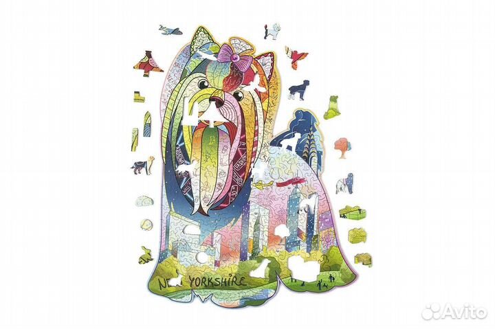 Деревянный пазл 